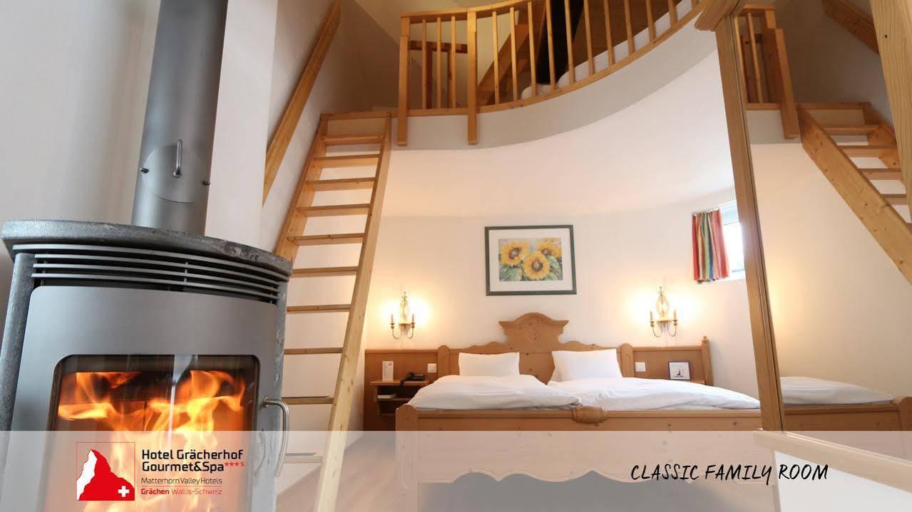Lifestyle & Spa Hotel Graecherhof Grachen Bagian luar foto