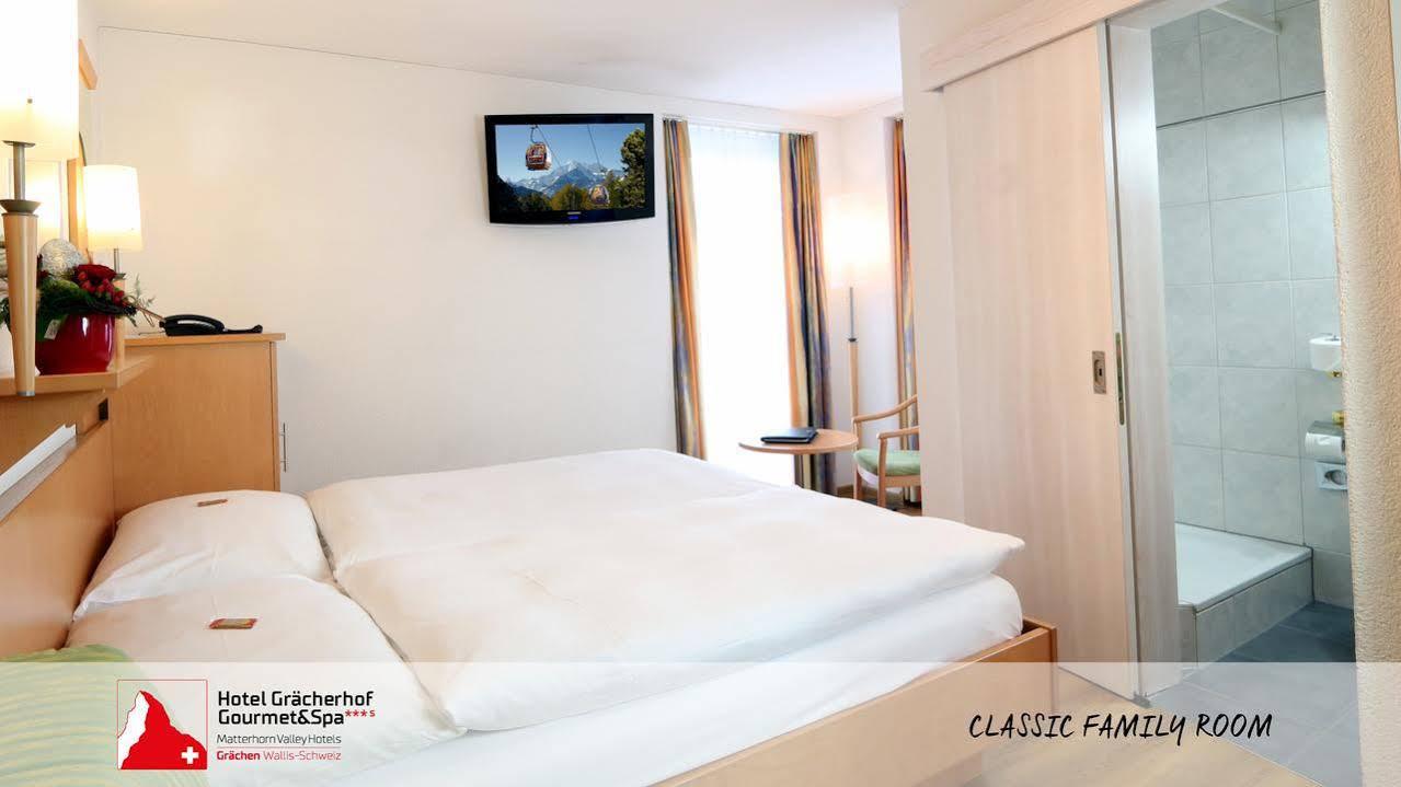 Lifestyle & Spa Hotel Graecherhof Grachen Bagian luar foto
